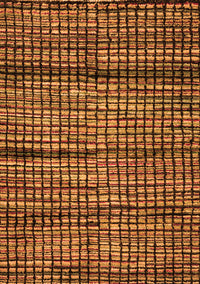 Abstract Orange Modern Rug, abs4615org