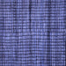 Square Abstract Blue Modern Rug, abs4615blu