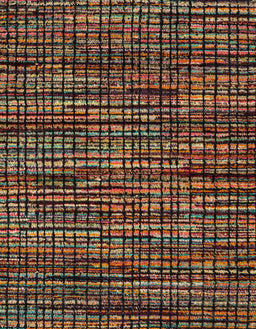 Abstract Red Modern Rug, abs4616