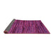 Sideview of Abstract Pink Modern Rug, abs4616pnk