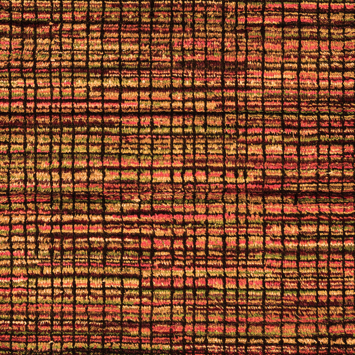 Abstract Orange Modern Rug, abs4616org