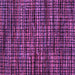 Square Machine Washable Abstract Purple Modern Area Rugs, wshabs4616pur