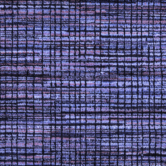 Abstract Blue Modern Rug, abs4616blu