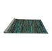 Sideview of Machine Washable Abstract Light Blue Modern Rug, wshabs4616lblu