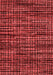 Abstract Red Modern Area Rugs