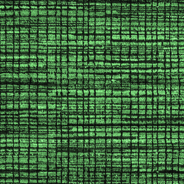 Machine Washable Abstract Emerald Green Modern Area Rugs, wshabs4616emgrn