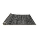 Sideview of Abstract Gray Modern Rug, abs4616gry