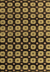 Abstract Brown Modern Rug, abs4617brn