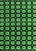 Machine Washable Abstract Emerald Green Modern Area Rugs, wshabs4617emgrn