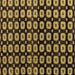 Square Abstract Brown Modern Rug, abs4617brn