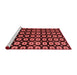 Modern Red Washable Rugs