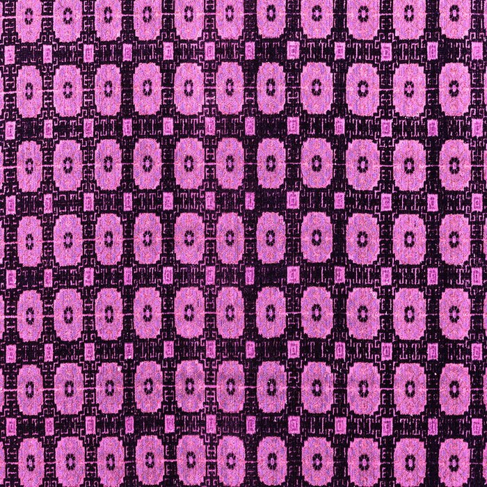 Square Machine Washable Abstract Pink Modern Rug, wshabs4617pnk