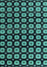 Abstract Light Blue Modern Rug, abs4617lblu