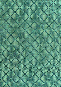 Abstract Turquoise Modern Rug, abs4618turq