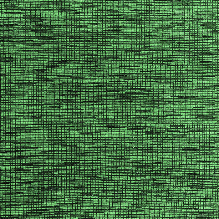 Square Machine Washable Abstract Emerald Green Modern Area Rugs, wshabs4619emgrn
