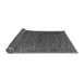 Sideview of Abstract Gray Modern Rug, abs4619gry