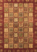 Abstract Brown Modern Rug, abs461brn