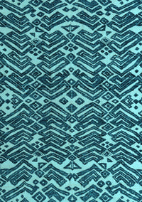 Abstract Light Blue Modern Rug, abs4620lblu