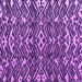 Square Machine Washable Abstract Purple Modern Area Rugs, wshabs4620pur