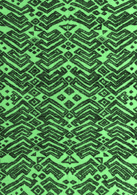 Abstract Emerald Green Modern Rug, abs4620emgrn