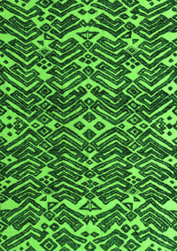 Abstract Green Modern Rug, abs4620grn