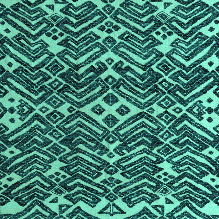 Abstract Turquoise Modern Rug, abs4620turq