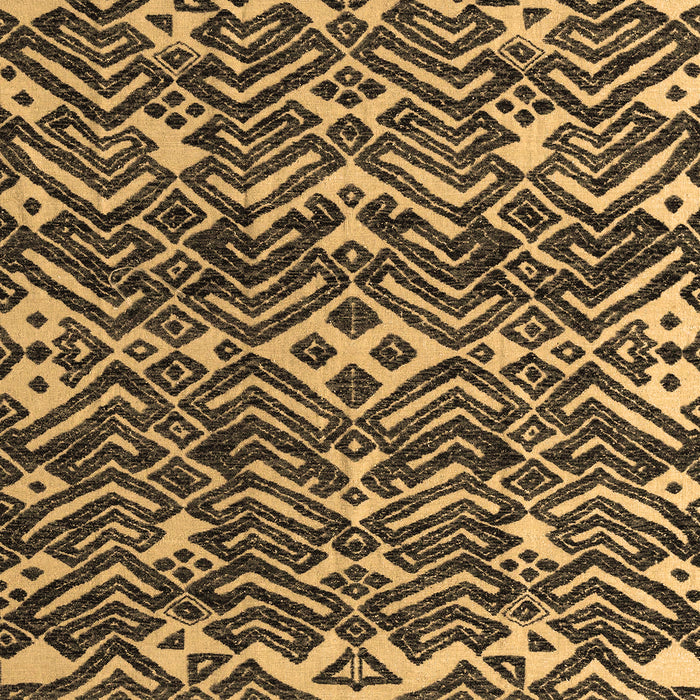 Machine Washable Abstract Brown Modern Rug, wshabs4620brn