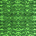 Square Machine Washable Abstract Green Modern Area Rugs, wshabs4620grn