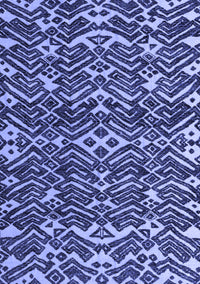 Abstract Blue Modern Rug, abs4620blu