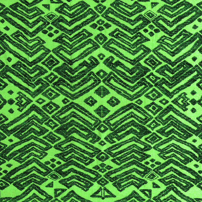 Machine Washable Abstract Green Modern Area Rugs, wshabs4620grn