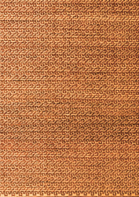 Abstract Orange Modern Rug, abs4621org