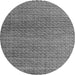 Round Machine Washable Abstract Gray Modern Rug, wshabs4621gry