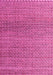 Machine Washable Abstract Pink Modern Rug, wshabs4621pnk