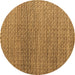 Round Machine Washable Abstract Brown Modern Rug, wshabs4621brn