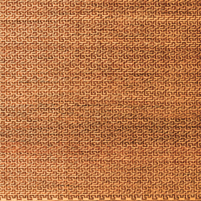 Square Abstract Orange Modern Rug, abs4621org