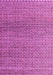 Machine Washable Abstract Purple Modern Area Rugs, wshabs4621pur