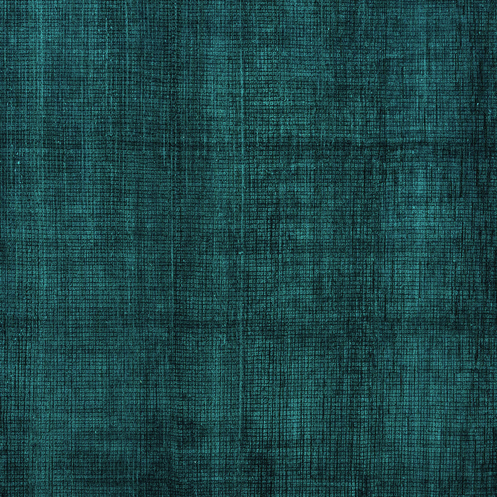 Square Abstract Turquoise Modern Rug, abs4622turq