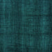 Square Abstract Turquoise Modern Rug, abs4622turq