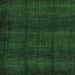 Square Abstract Emerald Green Modern Rug, abs4622emgrn