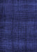 Abstract Blue Modern Rug, abs4622blu