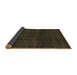 Sideview of Abstract Brown Modern Rug, abs4622brn