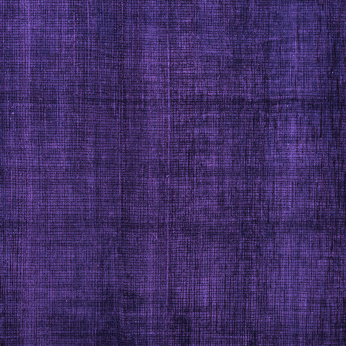 Square Machine Washable Abstract Purple Modern Area Rugs, wshabs4622pur