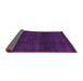 Sideview of Abstract Pink Modern Rug, abs4622pnk