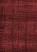 Abstract Red Modern Area Rugs