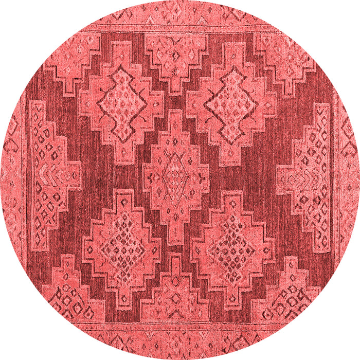 Abstract Red Modern Rug, abs4623red