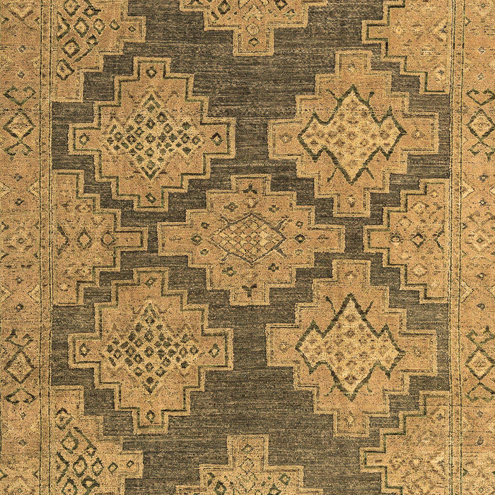 Abstract Brown Modern Rug, abs4623brn