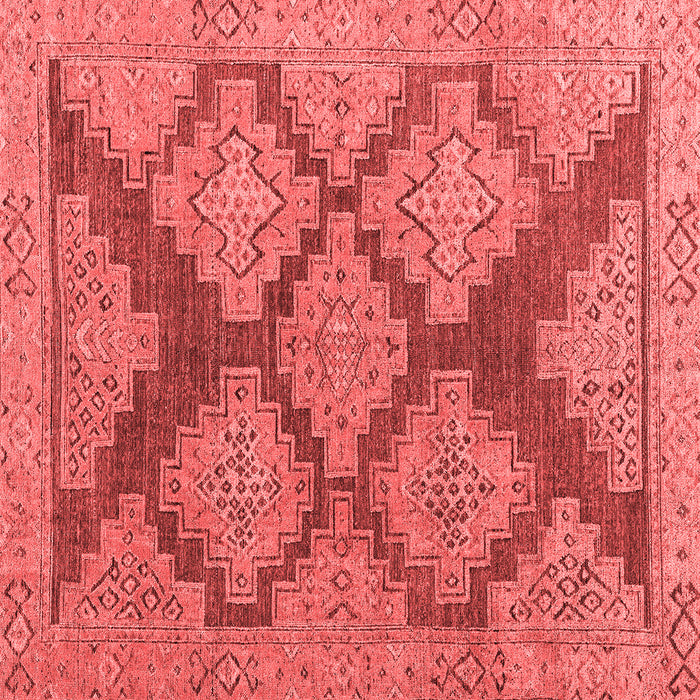 Abstract Red Modern Rug, abs4623red