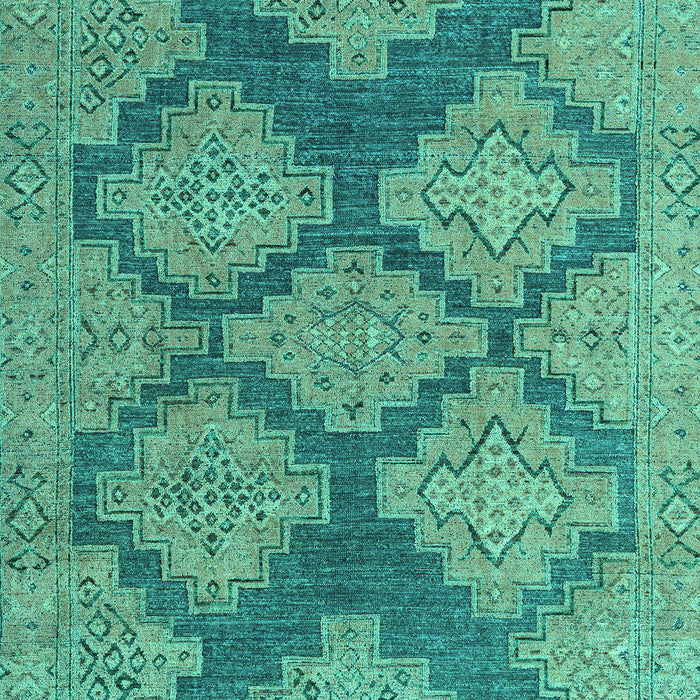 Abstract Turquoise Modern Rug, abs4623turq