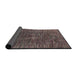 Sideview of Abstract Pink Modern Rug, abs4624