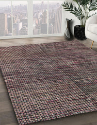 Abstract Pink Modern Rug, abs4624